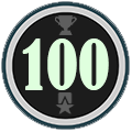 100 подписчиков